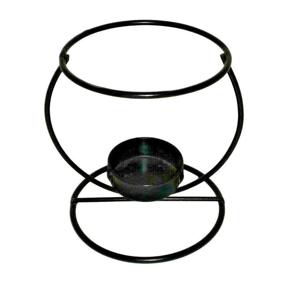 Metal Candle Holder Stand Tealight Votive Candles Black Wire Minimalist Design